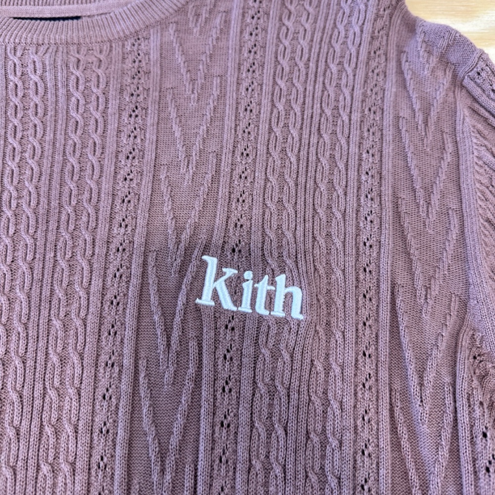 Kith Tilden Crewneck - Dusty Mauve - image 2
